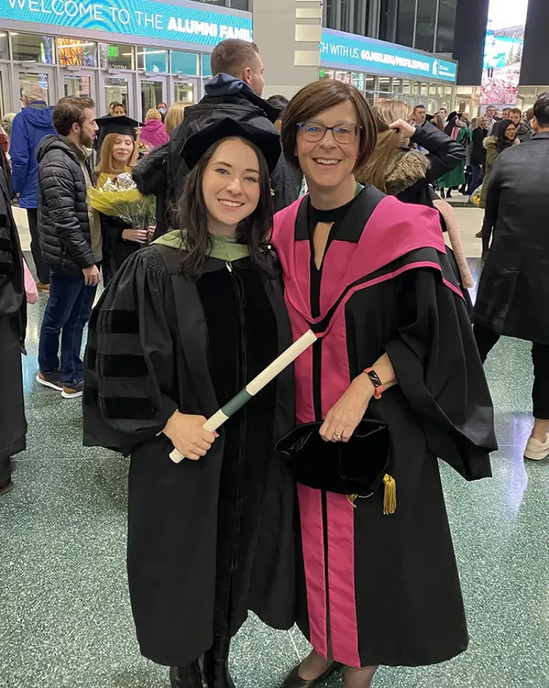 Dr. Laura Chambers and Dr. Anne Dorrance