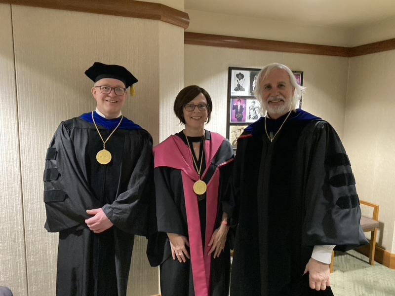  Dr. Anne Dorrance, Dr. Norbert Kaminski, and Dr. James Luyendyk,
